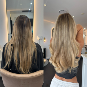 INVISIBLE TAPE EXTENSIONS tranformation