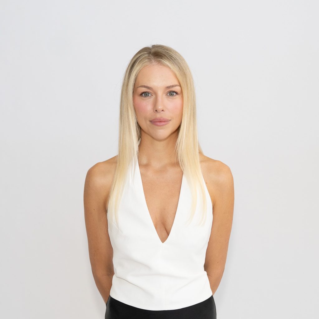 Before — natural hair prior to Signature Weft extensions at Emilly Hadrill Hair & Extensions
